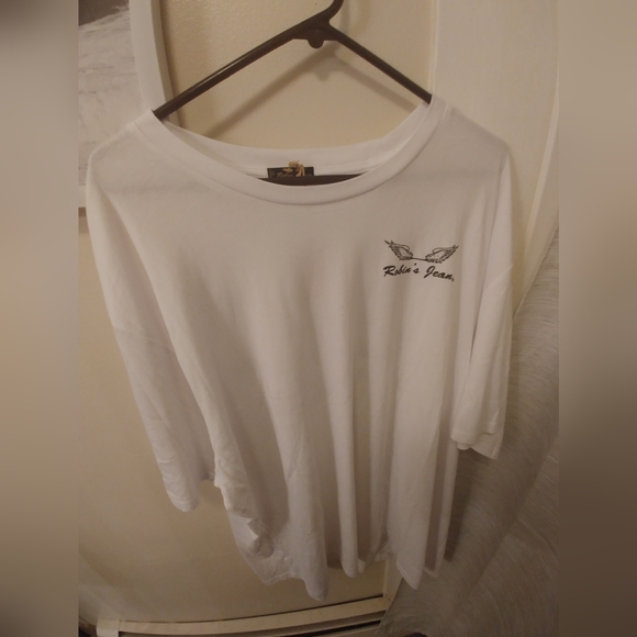 Robin Jeans White Tshirt 4xl - Picture 2 of 2